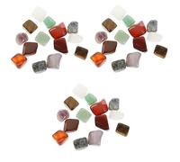 BESTYASH 3 Ensembles Chakra De Naturelles Décoratives Et Résistantes À Usure Pour Yoga Relaxation Style Aléatoire 14 Pièces * 3