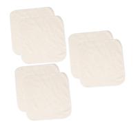 BESTYASH 3 Ensembles Serviette Débarbouillettes Pour Le Visage À Toilette De Toilette Exfoliant Lavage Faire Le Ménage Fibre De Bambou Beige 2 Pièces * 3
