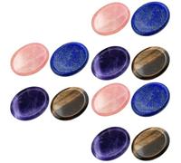 BESTYASH 3 Ensembles Set de Plaques de Massage Gua Jade de Dongling Quartz Rose Pierre Tigre Outils de Massage Visage et Corps