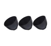 BESTYASH 3 Pièces Bol De Masque En Silicone Bol De Masque Facial Bricolage Esthéticienne Aux Bols Faciaux Outil De Beauté Cosmétique Bols En Silicone Black Gel De Silice