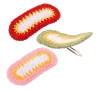 BESTYASH 3 Pièces Épingles à Cheveux Fleurs Laine Tressées Accessoires pour Filles et Femmes Décorations Élégantes pour Fêtes et Événements