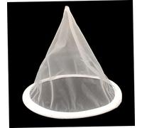 BESTYASH 3 pièces Filtre à Miel Réutilisable Nylon Tamis à Mailles Fines pour Cuisine Passoire pour Jus Vinaigre Purée de Fruits Filtre et Lavable