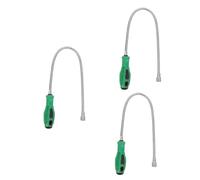 BESTYASH 3 Pièces Micro Magnétique Prendre Petit Outil Cueilleur Poussière Clé Aimant De Pêche Gadget De Ramassage Magnétique Gadget De Sélection Magnétique Acier Inoxydable