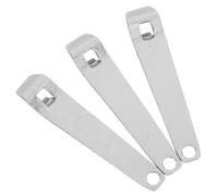 BESTYASH 3 pièces Ouvre-bouteille Ampoule Acier Inoxydable Outil Portable pour Briser Flacons Ouvre-flacon Ergonomique Réutilisable pour Usage Hospitalier