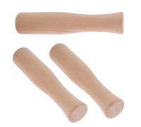 BESTYASH 3 Pièces Pilon à Épices en Bois de Hêtre Cuisine, Outil Facile à Nettoyer, pour Écraser Ail et Herbes Aromatiques, Ustensile Pratique pour Assaisonnement
