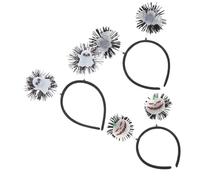 BESTYASH 3 Pièces Serre-têtes Lumineux Halloween avec Chauve-souris Citrouille et Fantôme Accessoires Phosphorescents Légers et Confortables pour Garçon Fille et Adultes pour Cosplay et