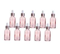 BESTYASH 30 Pièces Bouteilles Pipette Flacons Vides pour Aromathérapie Bouteilles de Voyage Pratiques et Élégantes