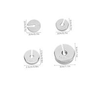 BESTYASH 35 Pièces Calibration Weight Set With Hooked Weights Precision Laboratory For Physics Experiments Teaching And Research