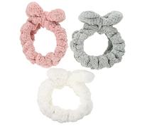 BESTYASH 3pièces Bandeau Doux Pour Cheveux Kit De Bandeaux Pour Lavage Du Visage Pour Sport Maquillage