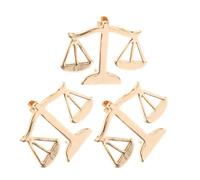 BESTYASH 3pièces Broche Épingle de Revers Métal avec Balance pour Avocats Juges Étudiants Droit Accessoire de Costume et Décoration Vestimentaire