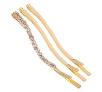 BESTYASH 3pièces Épingles à Cheveux Avec Strass Accessoires Élégants Pour Femme Pince à Cheveux Décorative Et Pratique Pour Styles Quotidiens Et Occasions Spéciales