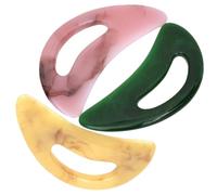 BESTYASH 3pièces Grattoir Pour Visage Outil De Massage Pour Corps Planche De Massage Pour Spa Relaxation Corps Soins Peau