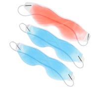 BESTYASH 3Pièces Masque pour Yeux Gel Réfrigérant Thérapie Naturelle pour Soulager avec Liquide Cryogénique Couleurs Aléatoires