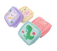 BESTYASH 4 Ensembles Serviettes Hygiéniques Décoratifs Pour Filles Pochettes De Rangement Carton Pour Menstruation Portables 4 Pièces * 4