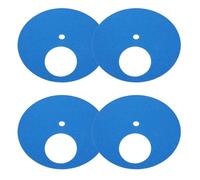 BESTYASH 4 Pièces Abrasif Autocollant pour Animaux Bleu, Protection de Meubles Portable, Papier de Verre 27,5x27,5 Cm pour Chats et Chiens en Voyage ou Boutique pour Animaux