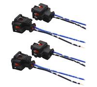BESTYASH 4 pièces Adaptateur Professionnel pour Injecteur de Carburant Connecteurs de Buse à Huile pour Véhicules Couleur Aléatoire Couleur Aléatoire