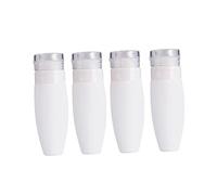 BESTYASH 4 pièces Bouteilles de Voyage Silicone de Flacons Vides pour Cosmétiques pour Shampooing Lotion Bain Pratiques et pour Vos Déplacements