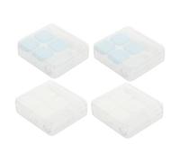 BESTYASH 4 Pièces Étui de Lentilles de Contact Boîte de Rangement Durable pour Cosmétiques pour Voyager Accessoire de Mode
