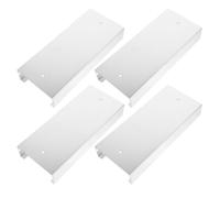 BESTYASH 4 Pièces Mason Jar Hanging Rack Farmhouse Canning Shelf with Heavy-Duty Wall Mounted Organizer for Kitchen Cabinet Storage and Pantry Space Optimization