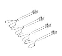 BESTYASH 4 Pièces Pinces à Ordures Acier Inoxydable de Outils Longs pour Extérieur Ustensiles de Ramassage pour Camping et Nettoyage