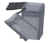 BESTYASH 4 Pièces Pochette à Savon Suspendue pour Douche Sac de Rangement pour Savon Barre Sec