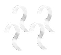 BESTYASH 4 pièces Présentoir de Ceintures Acrylique Transparent Support Compact et Pratique pour Homme et Femme Organiseur de Rangement pour Usage Personnel et Boutique