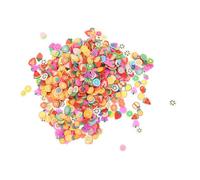 BESTYASH 4000 Pièces Breloques pour Ongles Kawaii en Pâte Polymère, Accessoires Manucure Ongles Finition Soignée, Décorations DIY pour Projets Artisanaux et Nail Art Style Aléatoire