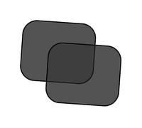 BESTYASH 4Paires Pare-Soleil Voiture à Ventouse pour Vitres Latérales pour SUV Protection Solaire et Isolant Thermique Accessoires Auto Pratiques
