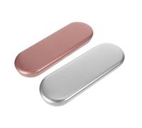 BESTYASH 4pièces Boîte De Rangement Avec Couvercle Charnière Pour Outils De Manucure Pinces Et Accessoires De Voyage Organisateur Pratique