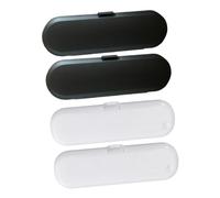 BESTYASH 4pièces Étui De Transport pour Brosse à Dents pour Voyage avec Drainage Au Fond