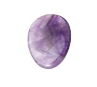 BESTYASH 4Pièces Inquiétude Naturelle Améthyste Claire Sombre Quartz Rose de pour Soulagement de Anxiété Stress