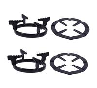 BESTYASH 4pièces Lot De Supports Pour Cuisinière à Gaz Anneaux De Support Pour Wok Anneaux De Brûleur à Gaz Résistants La Chaleur Froid Surface Lisse Cuisine