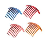 BESTYASH 4pièces Peignes Latéraux Élégants Pour Femmes Lot De Accessoires De Coiffure Minimalistes Pour Cheveux Épais Pour Créer Des Styles Avec Frange Et Mettre Valeur Le Visage