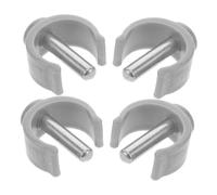 BESTYASH 4pièces Pin C-shape Pour Cannes De Marche Accessoires Faciles à Installer Clips De Remplacement Pour Divers Marcheurs Fiables Et Élégants