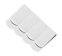 BESTYASH 4pièces Pince à Billets Pince Pratique pour Bureau Et Activités De Plein Fixateur De Billets Compact Et