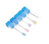 BESTYASH 5 Pièces brosse à ongles mains nettoyage clou décapant électrique nettoyeurs pinceaux ongles cleaner ongles dissolvant de poussière d'ongle outils de manucure pour les ongles Métal