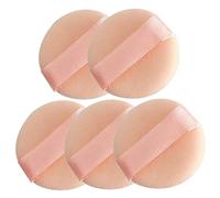 BESTYASH 5 Pièces Mini de poudre éponges Se maquiller Les manches tout petit mélange Ponge peut eponge mixeur bouffée de coussin de maquillage Pouffle de poudre maquillage bouffée flocage