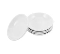 BESTYASH 5 Pièces Plateau de Remplacement Céramique pour Fondants de Cire Plateau Rond Réutilisable pour Brûleur Lot de Diffusion Uniforme des