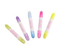 BESTYASH 5 pièces Stylo Correcteur Vernis Ongles Couleurs Assorties Sans Liquide Stylo Dissolvant Nail Art Portable Pratique pour Usage Professionnel et Domestique