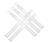 BESTYASH 5 pièces Stylo Transparent Twist Vide pour Fond de Teint Lot de Stylos Cosmétiques Rechargeables Design Vide Hermétique pour Voyage et Usage Quotidien