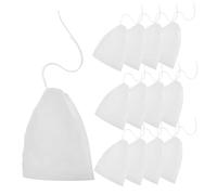 BESTYASH 500 Pièces Reusable Herb Sachet Bags With Drawstring For Cooking Soup Stock Filtering Loose Tea Muslin Filter Pouch