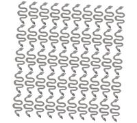 BESTYASH 50pièces Breloques Serpent Pour Nail Art Lot De Breloques Pour Ongles Décoration Ongles Facile à Appliquer