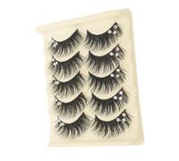 BESTYASH 5paires Faux Cils Naturels Kit Extensions De Cils Classiques Pour Femmes Accessoires De Maquillage