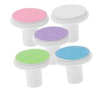 BESTYASH 5pièces De Remplacement Pour Tondeuse à Électrique Accessoires De Broyage Pour Adultes Outils De Manucure Têtes De Meulage Compatibles Avec Divers Appareils