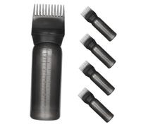 BESTYASH 5pièces Flacons Applicateurs De Couleur Pour Cheveux De Bouteilles Graduées Plastique Avec Peigne Intégré Pour Shampooing Et Application Huiles Utilisation Salon Domicile