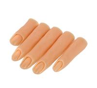 BESTYASH 5pièces Main Entraînement Pour Pose Ongles Gel Doigts Articulés Faux Pour Manucure Pratique Du Nail Art