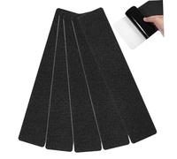 BESTYASH 5pièces Tapis Antidérapants pour Escaliers PVC Bandes De Sécurité Résistantes Et Durables Autocollantes pour Marches Intérieures Et Extérieures