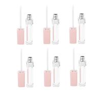 BESTYASH 6 pièces Tube Mascara Vide Transparent pour Crème Cils et Eyeliner Réutilisable Flacon Léger pour Voyage et Usage Quotidien