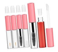 BESTYASH 6 Pièces Tubes à Mascara Vides Rechargeables avec Baguettes Contenants Cosmétiques pour Eyeliner et Gloss à Pratiques pour Voyage et Usage