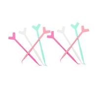 BESTYASH 60 pièces Kit Pinceaux Cils Plastique Outil Rehaussement Cils Fiable pour Extension et Lifting Brosse Semi Arc et Applicateur Cosmétique pour Salon et Usage Couleur Aléatoire